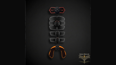 PulseCore Pro EMS muscle toner with abdominal pads for wireless core training and home workouts