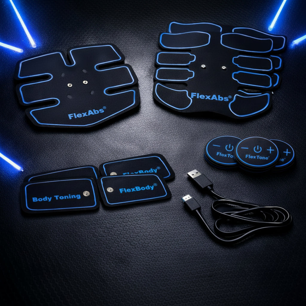 FlexPulse Elite — Wireless EMS Ab & Body Muscle Toner (3 Motors)
