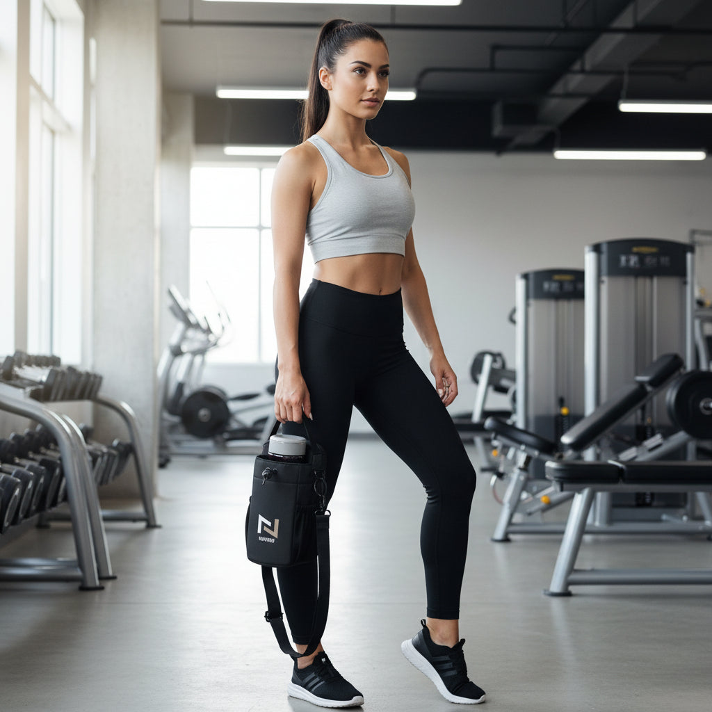 MagnaCarry Pro — Magnetic Gym Bottle & Essentials Holder