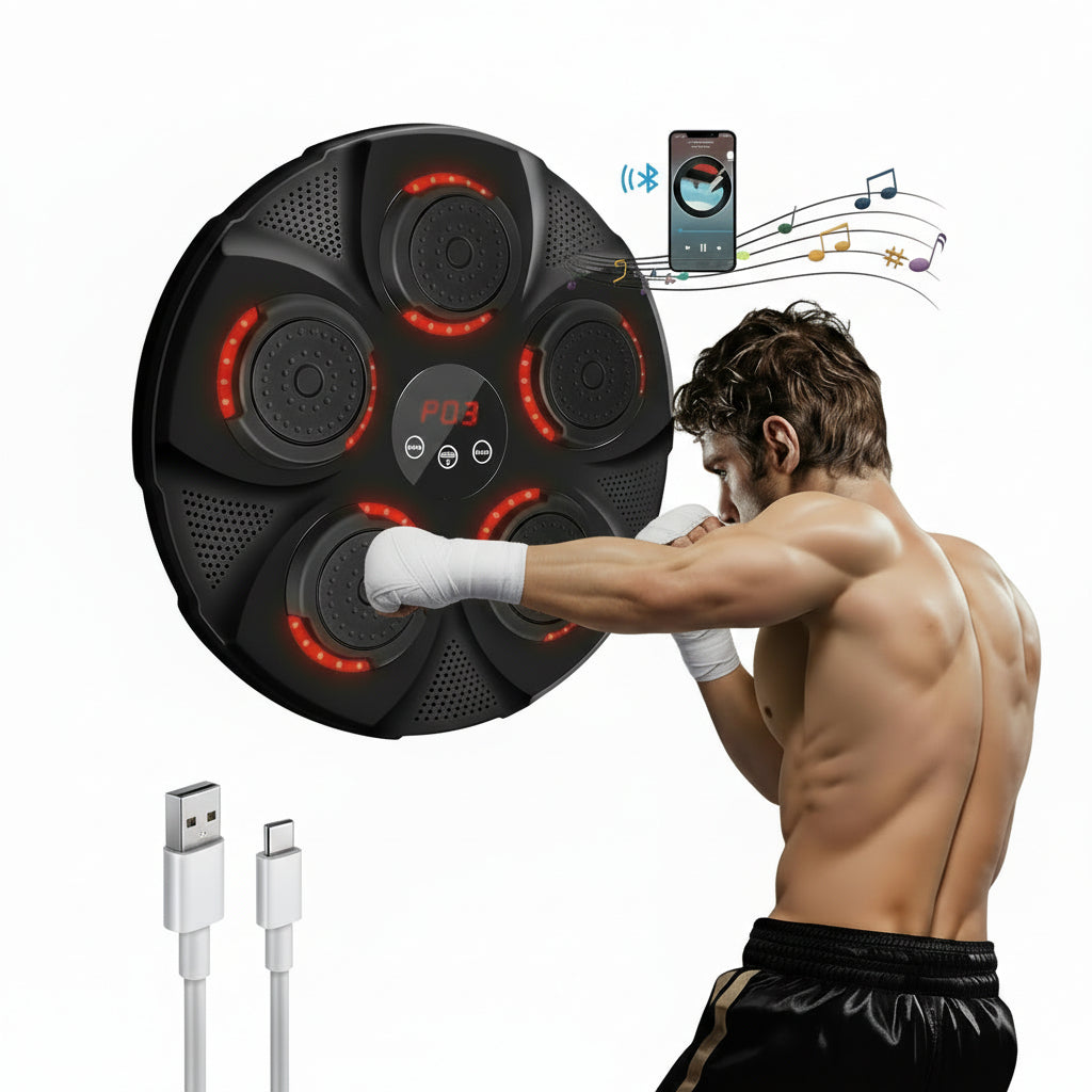 RhythmStrike Pro — Smart Music Boxing Trainer