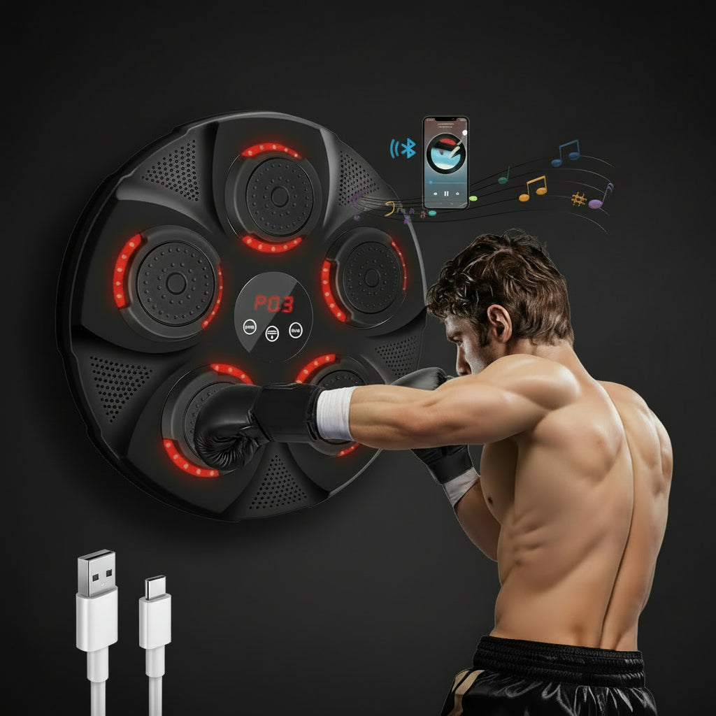 RhythmStrike Pro — Smart Music Boxing Trainer