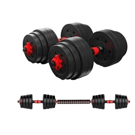 PowerForge 20kg Adjustable Barbell & Dumbbell Set — Home Strength System
