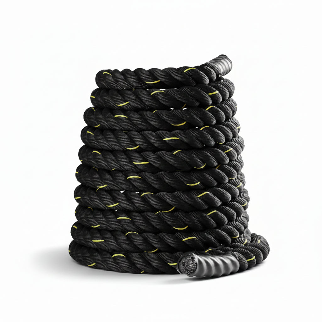 TitanRope 38mm x 9m Heavy Battle Rope — Full-Body Strength & Cardio Training